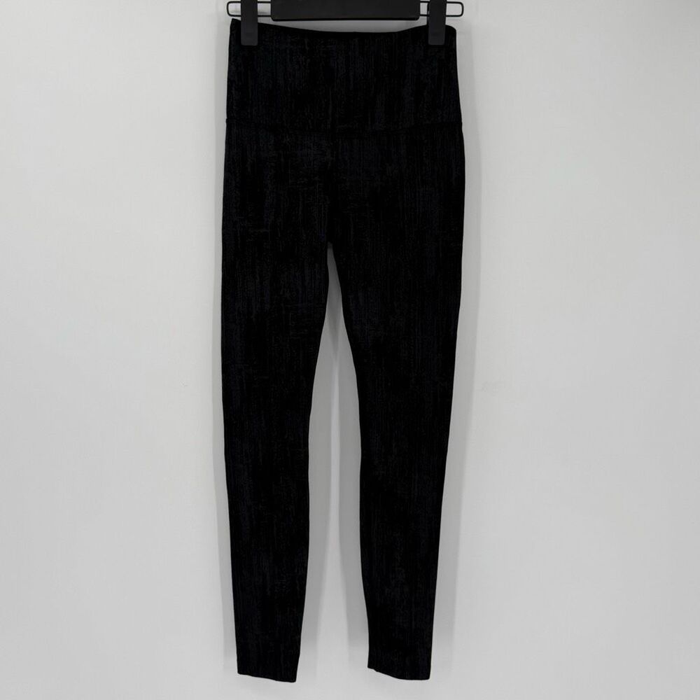 Lysse‎ High Rise Ponte Smoothing Pants Women XS Brushed Stroke Black